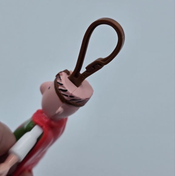 Vintage 1999 McDonald's Doug’s 1st Movie on Video Quailman Keychain Toy Figure - Picture 6 of 8